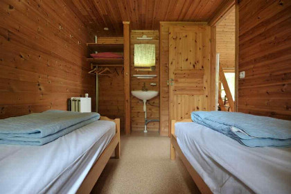 008 Houten vakantiehuis voor 6 personen aan Nationaal Park \'t Dwingelderveld