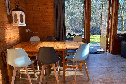 019 Houten vakantiehuis voor 6 personen aan Nationaal Park \'t Dwingelderveld