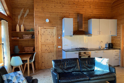 028 Houten vakantiehuis voor 6 personen aan Nationaal Park \'t Dwingelderveld