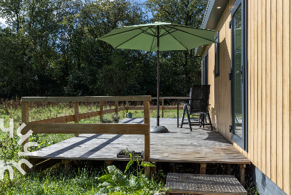 011 Prachtig gelegen chalet voor twee personen, met vrij uitzicht in Dwingeloo