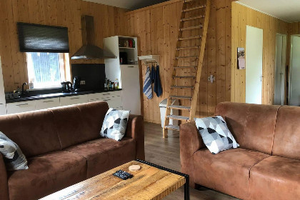 006 4 persoons bungalow met werkplek op vakantiepark de Kremmer in Gasselte