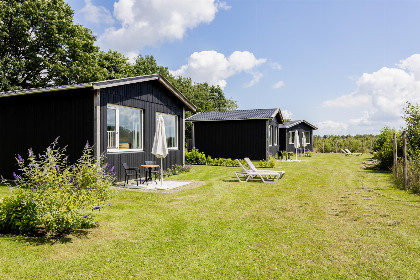004 Tiny House voor 2 personen rondom een vijver op park de Kremmer