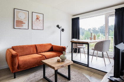 018 Tiny House voor 2 personen rondom een vijver op park de Kremmer