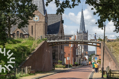 023 Modern 4 persoons vakantiehuis met riante tuin en terras aan de zwemvijver in Havelte