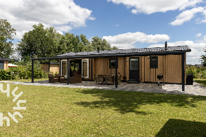 Prachtige 5 pers. chalet met natuurgebied op loopafstand, op kleinschalig park in Havelte