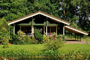 Prachtige 6 persoons Finse bungalow in Drenthe