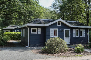 Gelijkvloerse 6 persoons chalet op een vakantiepark in Drenthe