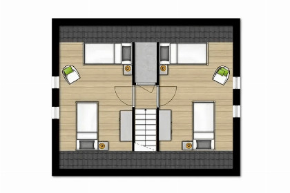 008 Sfeervolle 4 persoons vakantiehuis op een vakantiepark in Drenthe