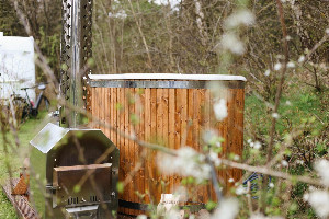 Comfortplaats met prive hottub