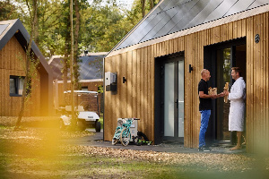 Familie vakantiehuis voor 6 personen met bubbelbad gelegen midden in de natuur