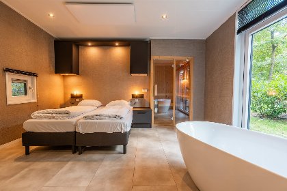 006 Bosrand Wellness Cabin Premium | 2 personen