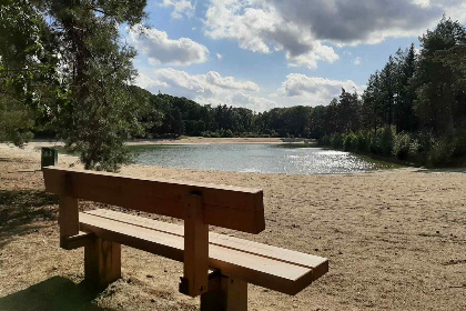 015 Mooi 12 persoons vakantiehuis midden in het bos in Drenthe met hottub