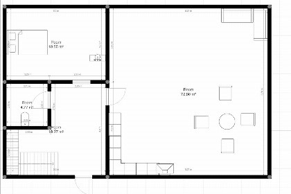 005 Ruim 2 persoons vakantiehuis op woonerf met grote tuin in Veeningen