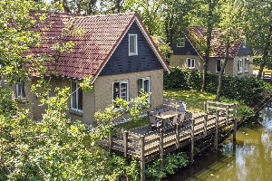 6 persoons vakantiehuis direct aan het water, gelegen in Westerbork