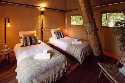 025 Glamping tent Hacienda | 6 Pers