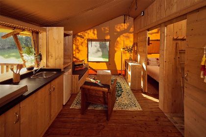 009 Glamping tent La Vida Aqua | 5 Pers