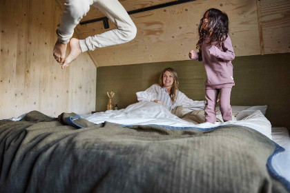 013 Prachtig 6 persoons vakantiehuis met sauna en hoogwaardige huisautomatisering in Appelscha