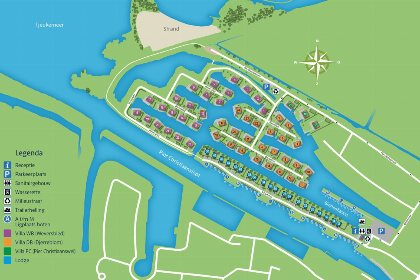 016 4 persoons Docklodge aan het water met eigen insteekhaven in Delfstrahuizen