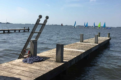 019 Heerlijk 6 persoons vakantiehuis aan het water in Friesland