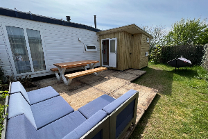 Heerlijk 5 persoons chalet gelegen op een familie camping in Midsland op Terschelling