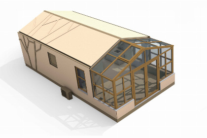 018 4 persoons vakantiehuis op een vakantiepark in Scherpenzeel
