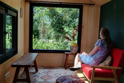 014 Tiny House voor 4 personen op een vakantiepark in Scherpenzeel