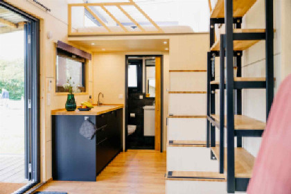 025 Tiny House voor 4 personen op een vakantiepark in Scherpenzeel