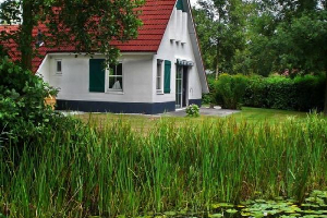 Gezellig vier persoons landhuis op mooi familiepark met zwemvijver