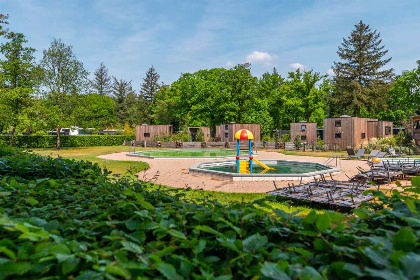 013 6 persoons vakantiehuis met sfeerhaard en dakterras op vakantiepark Hooge Veluwe in Arnhem