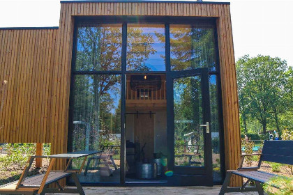 008 Gezellig 4 peroons Tiny House op vakantiepark Hooge Veluwe nabij Arnhem