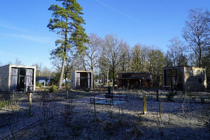 015 Knus Tiny House voor 2 personen op vakantiepark aan Nationaal Park de Hoge Veluwe