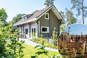 10 persoons woning met wellness op Recreatiepark Beekbergen