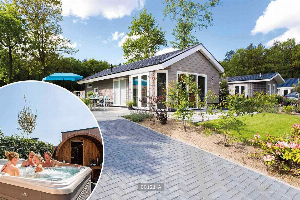 Luxe en ruim 6 persoons chalet met Wellness faciliteiten in Beekbergen