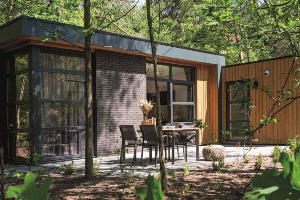 Modern 4 persoons MIVA vakantiehuis op de Veluwe nabij Beekbergen