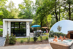 Heerlijk 4 persoons vakantiehuis met Hottub en Sauna op vakantiepark 't Gelloo