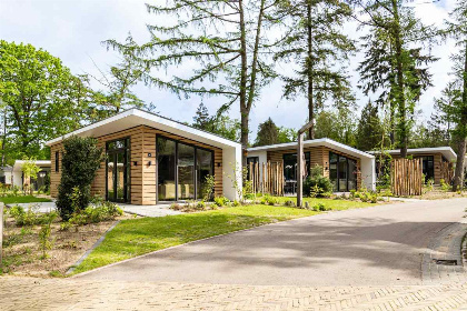 008 Modern ingericht chalet met hottub voor 4 personen op de Veluwe