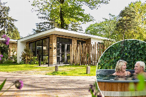 Vier personen wellness vakantiehuis op Bospark Ede