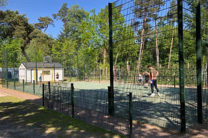 082 5 persoons bungalow met omheinde tuin en privacy op de Veluwe met een zwembad op het park