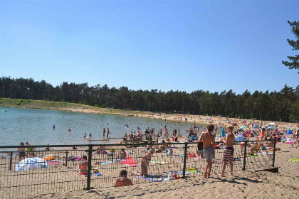 083 5 persoons bungalow met omheinde tuin en privacy op de Veluwe met een zwembad op het park