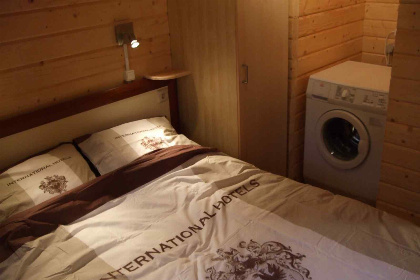 018 Comfortabel chalet met bubbelbad voor 4 tot 6 personen, gelegen in Ermelo op de Veluwe