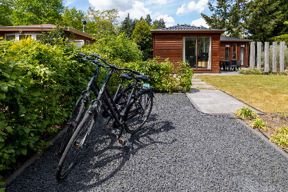 005 Chalet voor 5 personen met zonnige ligging op een vakantiepark op de Veluwe