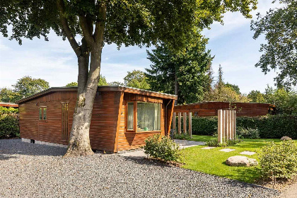 018 Chalet voor 5 personen met zonnige ligging op een vakantiepark op de Veluwe