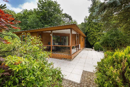 008 Ruime 4 persoons houten lodge op de Veluwe