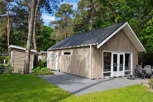 Mooi 4 persoons chalet op de Veluwe nabij Hoenderloo