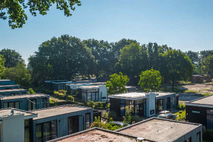 018 6 persoons vakantiehuis met dakterras op een vakantiepark aan het Veluwemeer