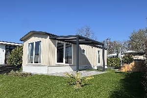 Heide Lodge aan het water met hottub | 6 personen