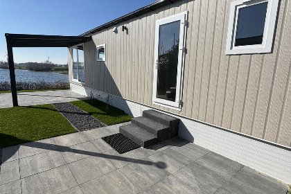 002 Heide Lodge aan het water met hottub | 6 personen