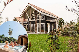 12 persoons vakantiehuis met bubbelbad en sauna op Residence Lichtenvoorde