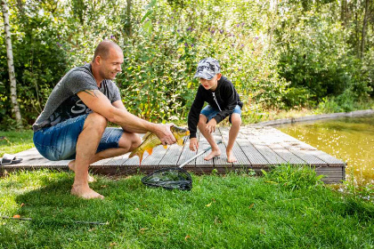 014 Gezellig vijf persoons vrijstaand chalet op natuurrijk vakantiepark