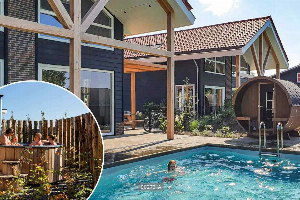 Luxe 10 persoons groepsaccommodatie met sauna, hottub en prive zwembad in Lichtenvoorde